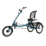 Pfiff Dreirad Scooter Trinke FM L 324Wh azurblau